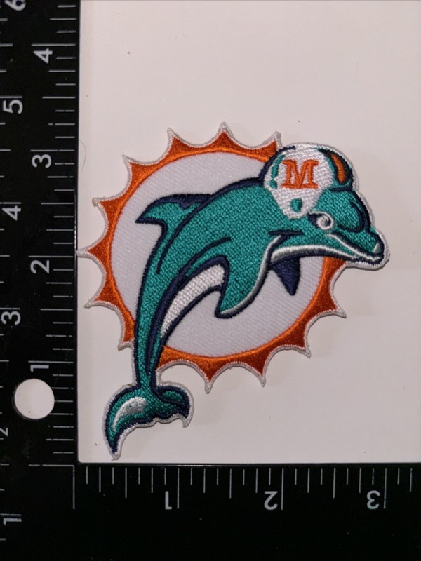 Miami Dolphins iron on patch