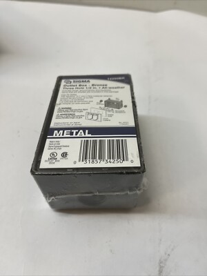 Sigma Electric, Bronze Sigma Engineered Solutions, 14250BR 1/2-Inch 3 Hole
