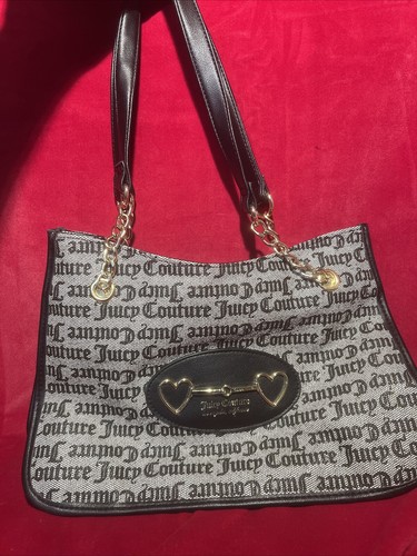Juicy Couture Heart to Heart Gothic Logo Anchor Chain