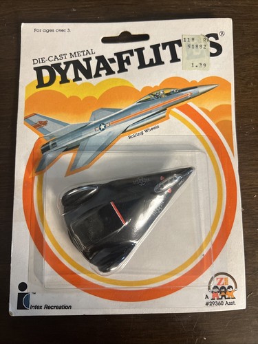 VTG Zee Toys Die Cast c. 1989 Stealth Fighter Concept