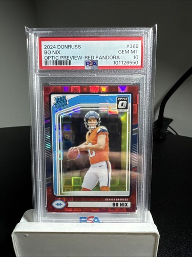 2024 Panini Donruss - Rated Rookie Optic Preview Red Pandora 2024 Panini Donruss - Rated Rookie Optic Preview Red Pandora