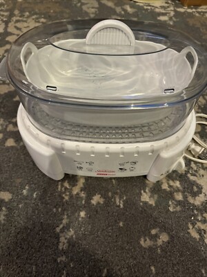 Sunbeam Instant Steam Food Steamer Model 4710  TESTED & Working Complete 