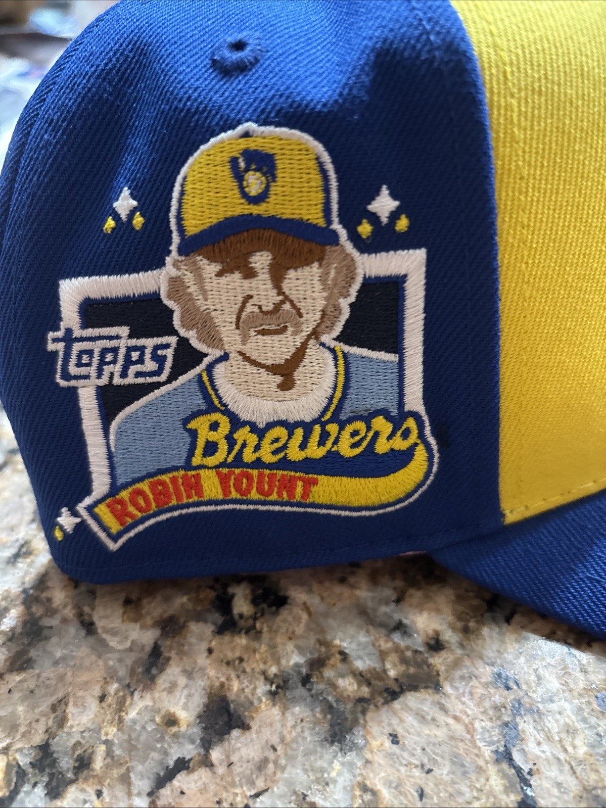 2025 Milwaukee Brewers Robin Yount Hat Lids Topps Player Chase Series 2 Fanatics