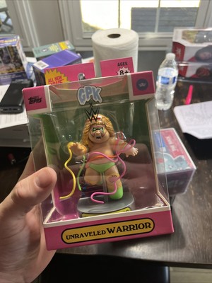 Garbage Pail Kids WWE Mash Up Figure Unraveled Warrior New