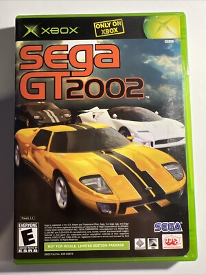SEGA GT 2002 / Jet Set Radio Future (Original Xbox) Complete with Case / Manual