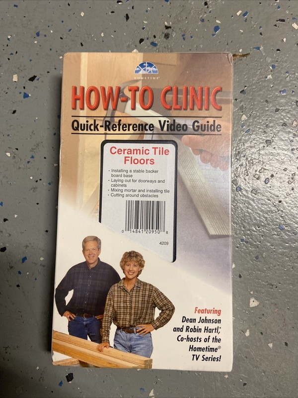 A Brand New Sealed , How To Clinic VHS Video
