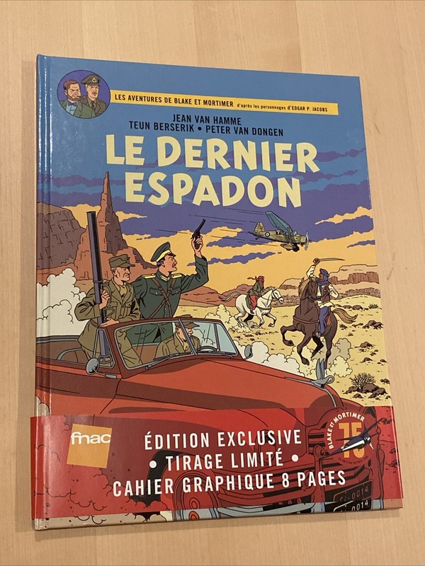 Blake Et Mortimer T28 - Le Dernier Espadon - Tl Fnac
