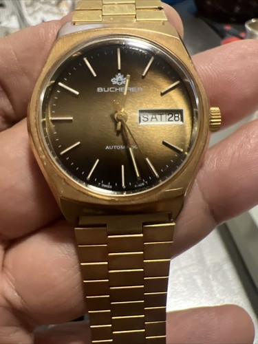 美品 稼働品 BUCHERER SWISS MADE 金色 懐中時計 美品 稼働品 BUCHERER SWISS MADE 金色 懐中時計 - メルカリ