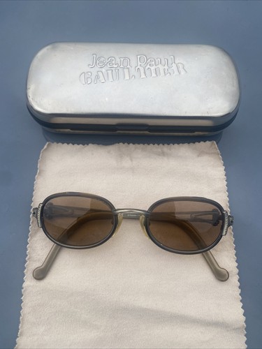 Vintage Jean Paul Gaultier Sunglasses 90s Industrial Frame