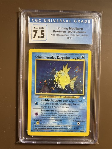 ポケモンカード　Shining Magikarp 66/64 英語版 Shining Magikarp - 66/64 - Shiny Holo Rare NM, English