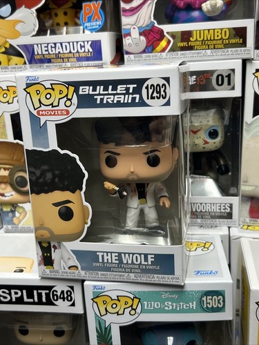 FUNKO Pop! Movies Bullet Train WOLF Bad Bunny w/ Protector