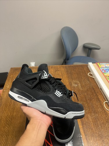Nike Air Jordan 4 Retro SE Black Canvas DH7138-006 Men's