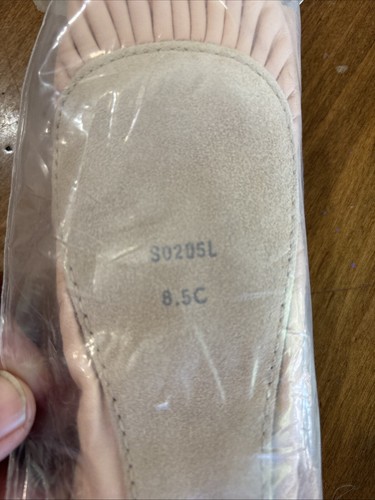 Bloch Dansoft Leather Ballet Slipper Shoe PINK S0205L Women’s Size 8.5C