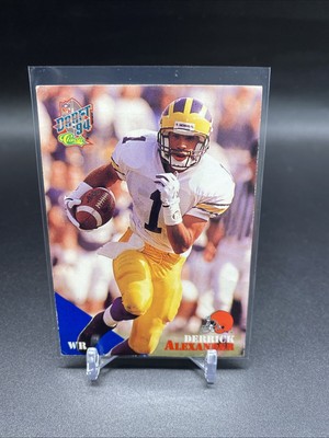 1994 Classic Draft #46 Derrick Alexander Michigan - .99 CARDS MUST BUY 3+