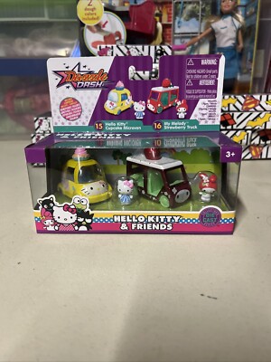 Dazzle Dash Hello Kitty & Friends Cupcake Microvan Strawberry Truck My Melody