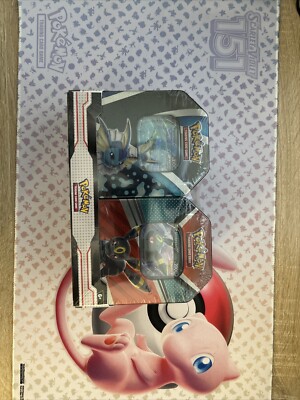 Pokemon TCG V Heroes 2-Pack Bundle Tins: Vaporeon & Umbreon