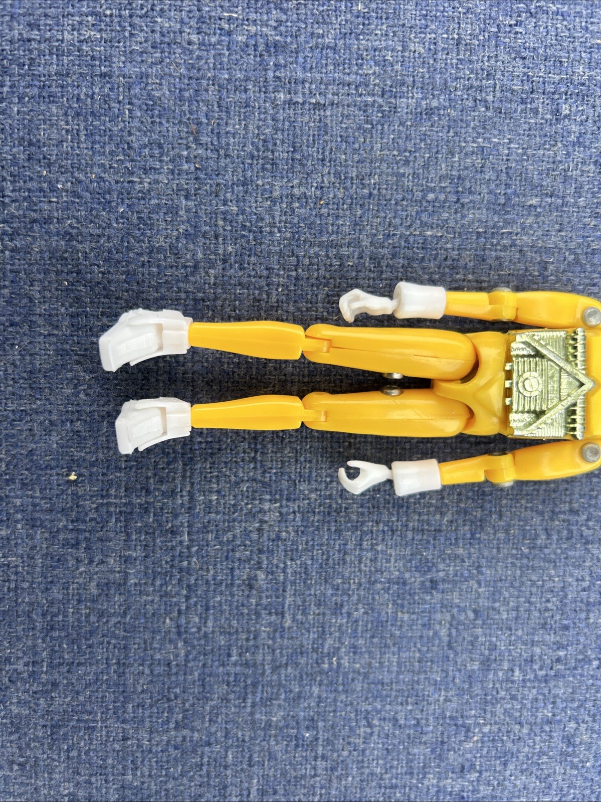 Vintage Mego 1970’s MICRONAUTS Yellow Opaque Time Travelers Figure 3.75”