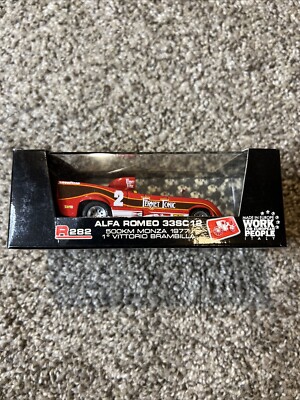 Brumm R282 Alfa Romeo 33SC12 500KM Monza 1977   1:43 Scale   RARE - Diecast