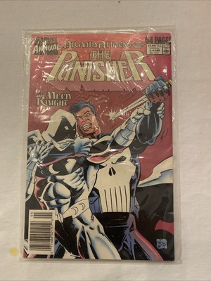 Punisher Annual #2 (1989) 1st Battle vs. Moon Knight Marvel Comics VF+