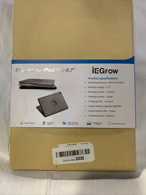 iEGrow F8Spro for iPad Pro 9.7 inch   New LED Backlight With 7 Colors Slim 