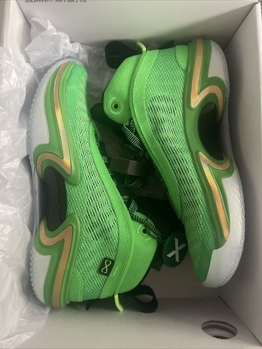 Jordan 36 Green Spark/Metallic Gold | eBay