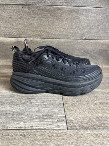 Hoka One One Bondi 6 1019271 BBLC Triple Black Sneakers