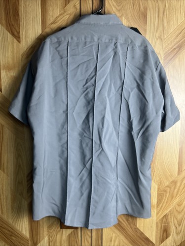 Vtg Michigan Dept of Corrections No Name Shirt Uniform 2X - 3X MDOC