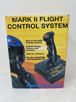 Thrustmaster Mark I & II Flight Control System New In Box