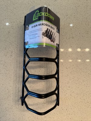 LOCKDOWN 6-GUN HANDGUN RACK