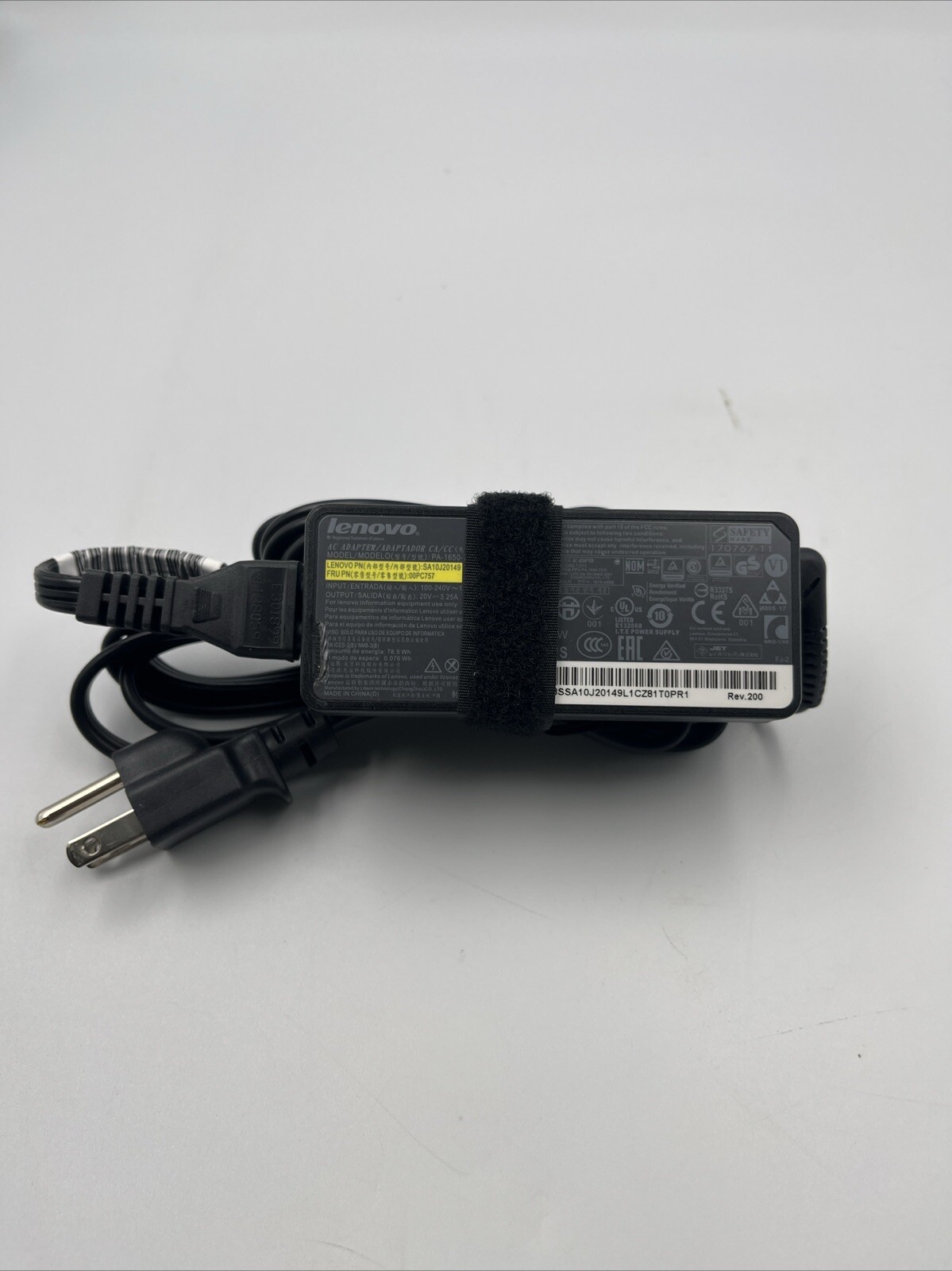 LENOVO PA-1650-72IS 20V 3.25A 65W Genuine Original AC Power Adapter Charger