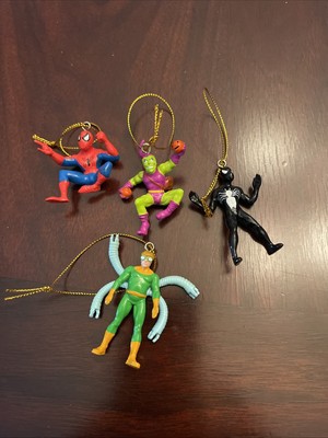 Marvel Spider-Man  PVC Mini Ornaments Lot Green Goblin Venom Doc Oc Spiderman