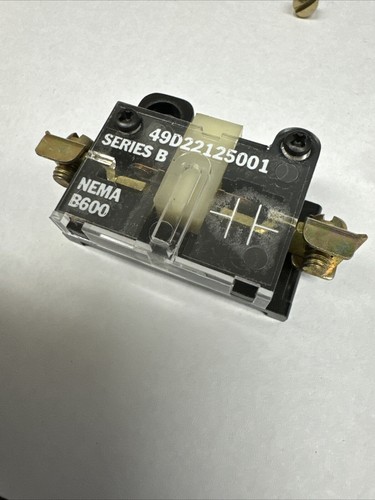 Furnas Auxiliary Interlock Contact Kit 49D22125 001 1 Norm Open 16 42 44 Class