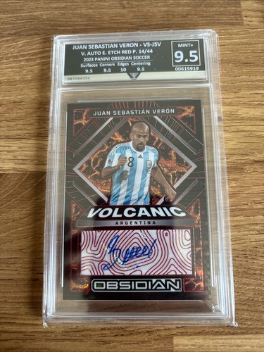 JUAN SEBASTIAN VERON オートカード 2022-23 Panini Obsidian