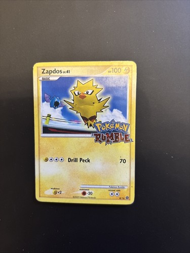 Zapdos 8/16 Pokemon Rumble Stamped Pokemon Card | eBay