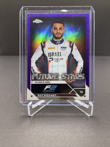 2023 Topps Chrome Formula 1 F1 Roy Nissany Purple 059/399