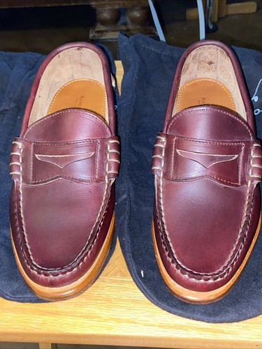 靴 Ralph Lauren Beefroll Penny Lofer Beefroll Penny Loafers - Driftwood | Rancourt & Co. | Men's