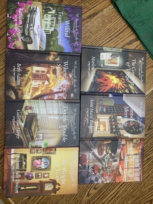 Guideposts Savannah Secrets Series Lot of 7 Hardcover Christian Mystery Novels