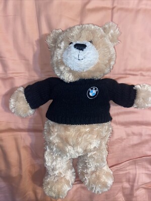 BMW Exclusive Honey Bear by Gund Teddy Bear Plush Stuffed Animal Logo Sweater