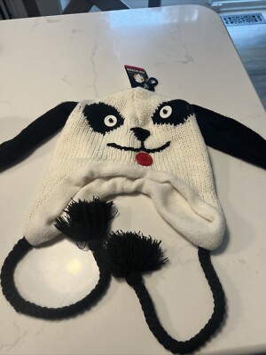Joe Boxer Dog Hat Knit Winter Hat With Floppy Ears NEW OSFM Women