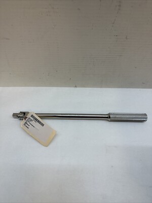 Wright Tool 18'' Length 1/2'' Chrome Drive Knurled Steel Grip Flex Handle 4435