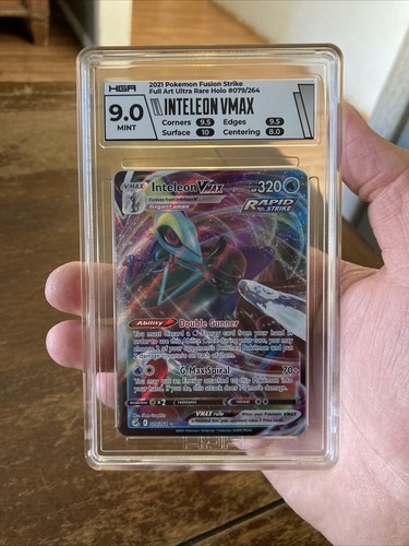 Inteleon VMAX 079/264 Fusion Strike Ultra Rare Holo Pokemon