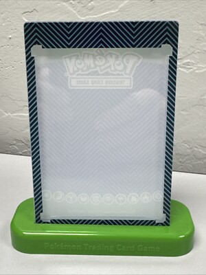 Pokemon TCG Magnetic Card Protector Teal Mask Ogerpon Premium Collection Green