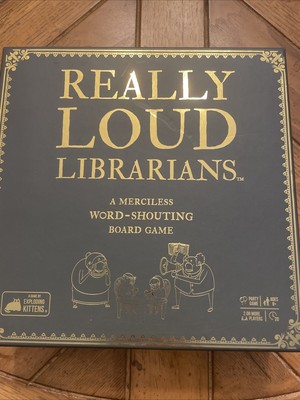 Really Loud Librarians Board Game by Exploding Kittens 2022