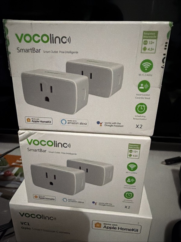 VOCOLINC Smart Plug  SmartBar works w/ Apple HomeKit, Amazon