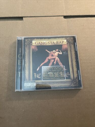 ICE-T Album Iceberg: Gangsta Rap CD Booklet Great Promo Rare ICE-T Album Iceberg: Gangsta Rap CD Booklet Great Promo Rare