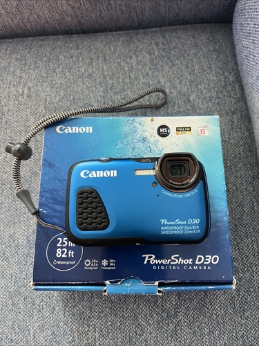 Canon PowerShot D30 - Digital camera - compact - 12.1 MP