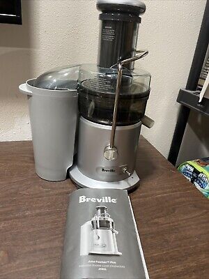 breville je98xl juice fountain plus centrifugal juicer brushed stainless steel 176369477366