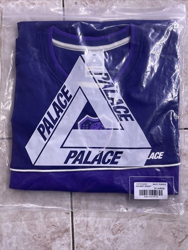 Palace Palamat Jersey Navy/Purple Mens Size X-Large | eBay