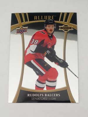 2019-20 Upper Deck Hockey Allure Rookie Short Print Rudolfs Balcers #111