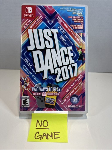 Just Dance 2017 (Nintendo Switch) NO GAME | eBay